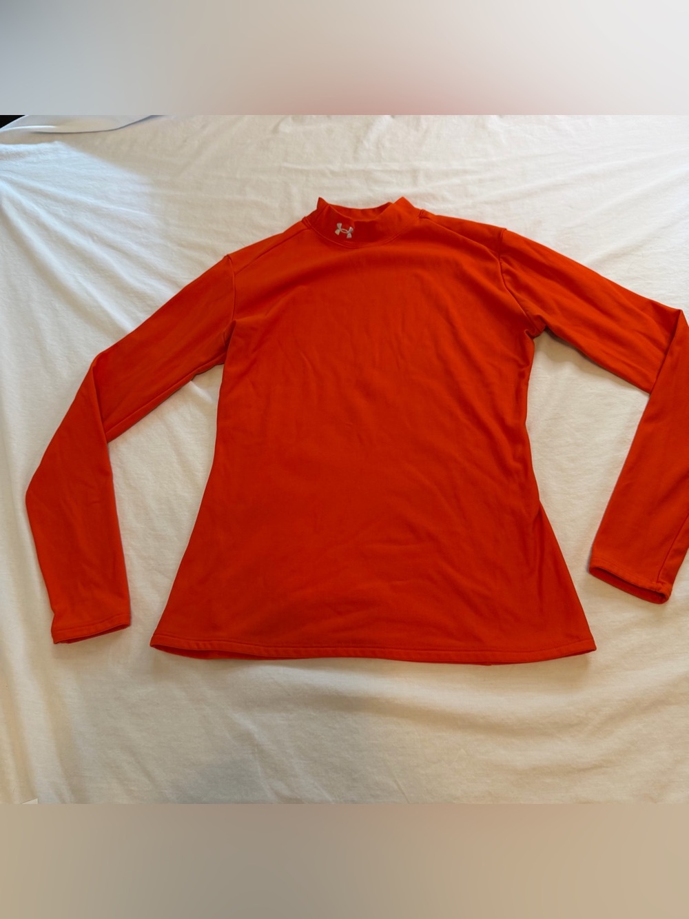 Under Armour Women's Long Sleeve Bright Orange Active Top Size L